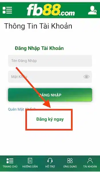 mở tài khoản