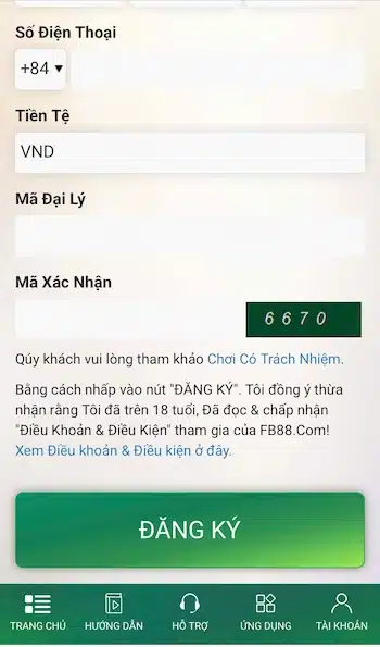 ok, đồng ý điều khoản